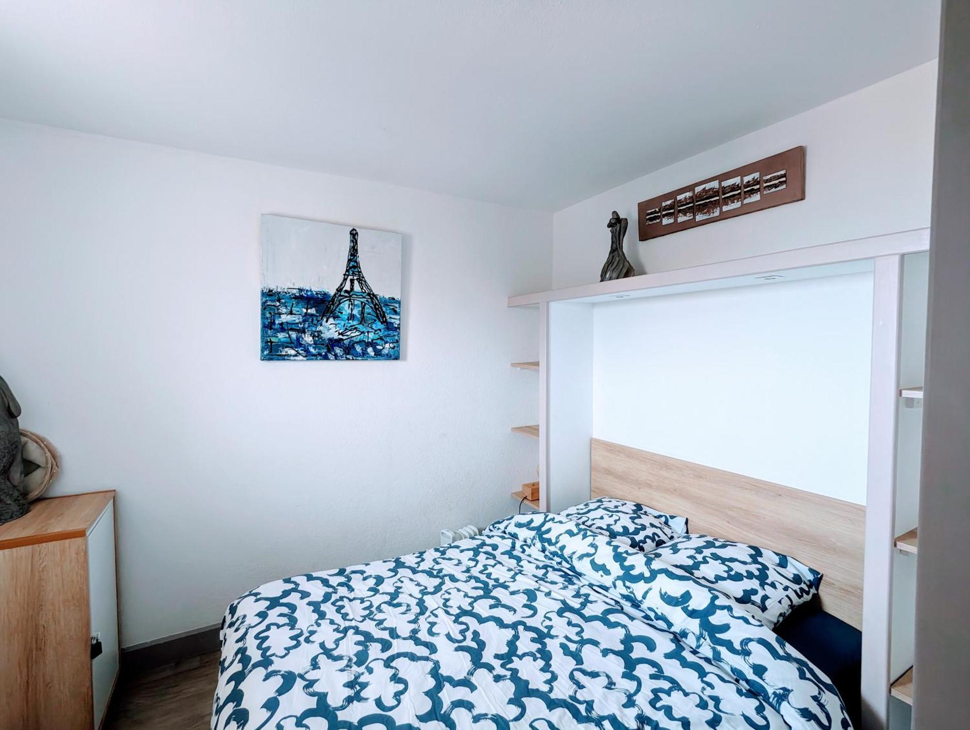 T2 Climatise Vue Sur Mer, Wifi, Piscine Et Parking Sète Dış mekan fotoğraf