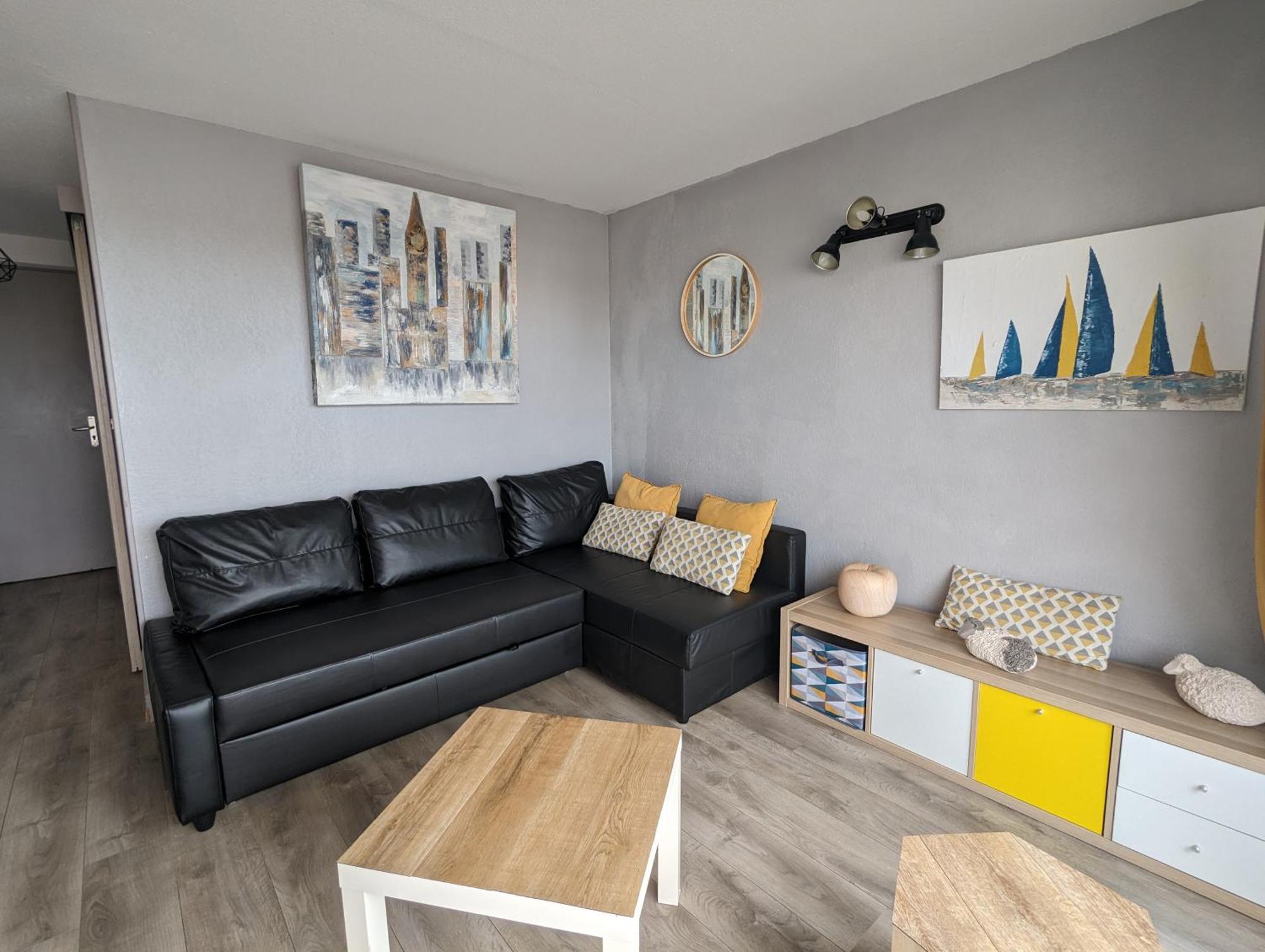 T2 Climatise Vue Sur Mer, Wifi, Piscine Et Parking Sète Dış mekan fotoğraf